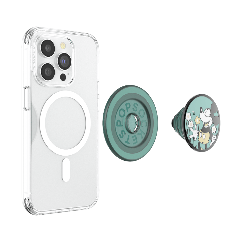 Tonal Flower Mickey — MagSafe PopGrip - US 26824