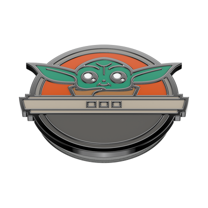 Enamel Grogu Pod — Adhesive PopGrip - US 96286