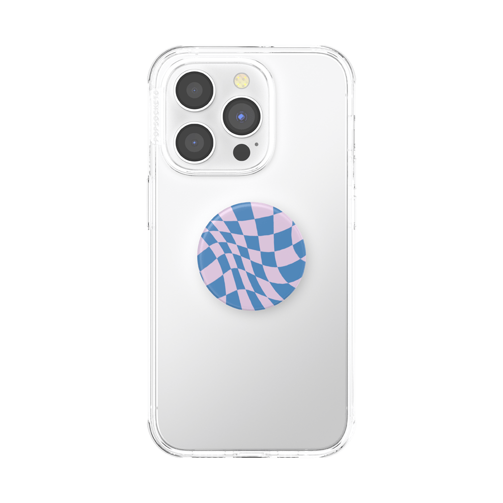 Blueberry Checker — Adhesive PopGrip - US 24354