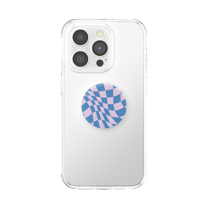 Blueberry Checker — Adhesive PopGrip - US 24354