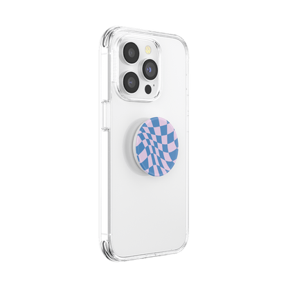 Blueberry Checker — Adhesive PopGrip - US 24354