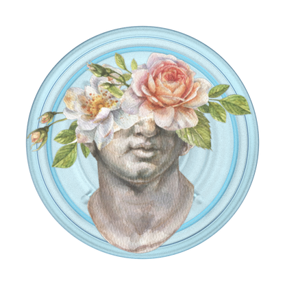 Floral Bust — Adhesive PopGrip - US 00949