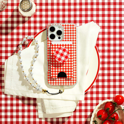 Red Gingham — iPhone 16 MagSafe Case - US 89456