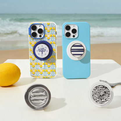 Enamel Nautical Stripe — MagSafe PopGrip - US 70093