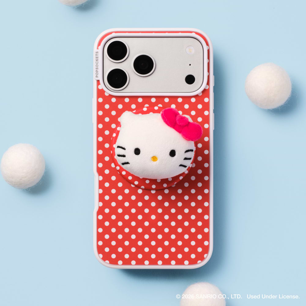 Cherry Red Polka Dot — iPhone 14 MagSafe Case - US 33698