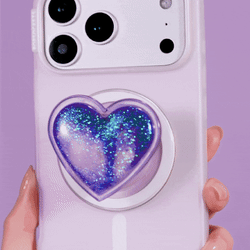 Tidepool Squishy Heart Lavender — MagSafe PopGrip - US 45427