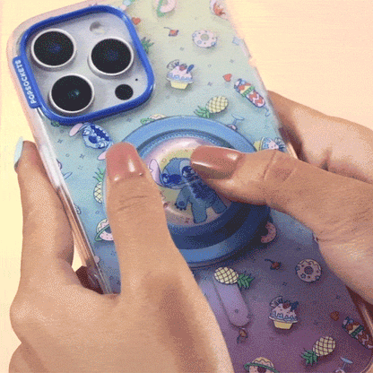 Stitch Snack Dreams — iPhone 15 Plus MagSafe Case - US 85001