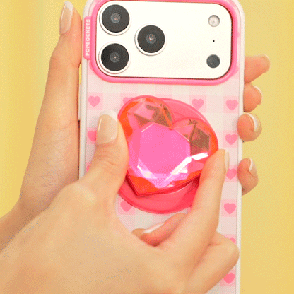 Blush Gingham — iPhone 17 MagSafe Case - US 15605