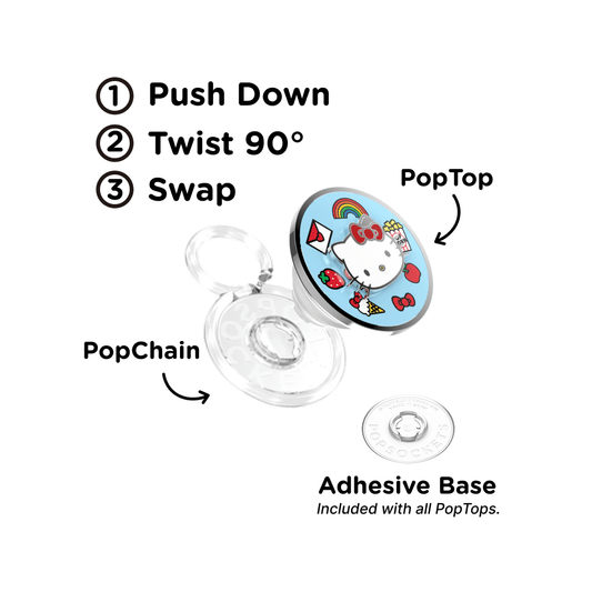 Enamel Spinner Hello Kitty's Goodies  —  PopTop - US 25549