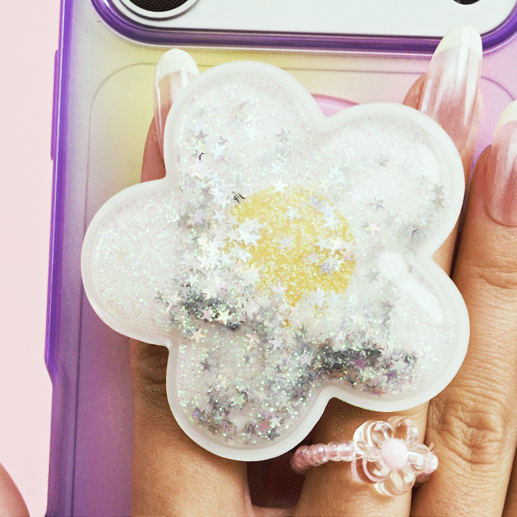 Tidepool Squishy Daisy White — MagSafe PopGrip - US 52756