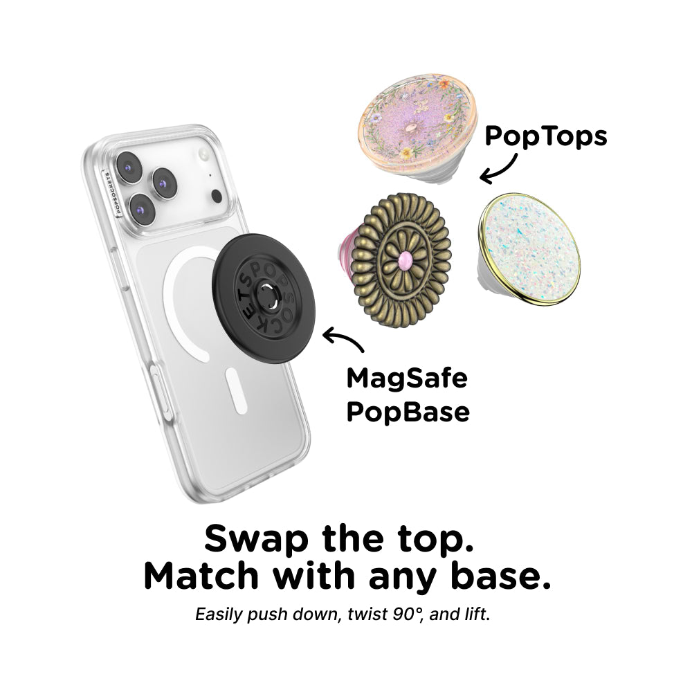 Enamel Stamped Pink — PopTop - US 63028