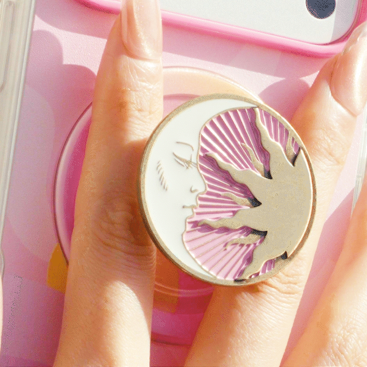 Enamel Lunar Dreams Pink — MagSafe PopGrip - US 52994