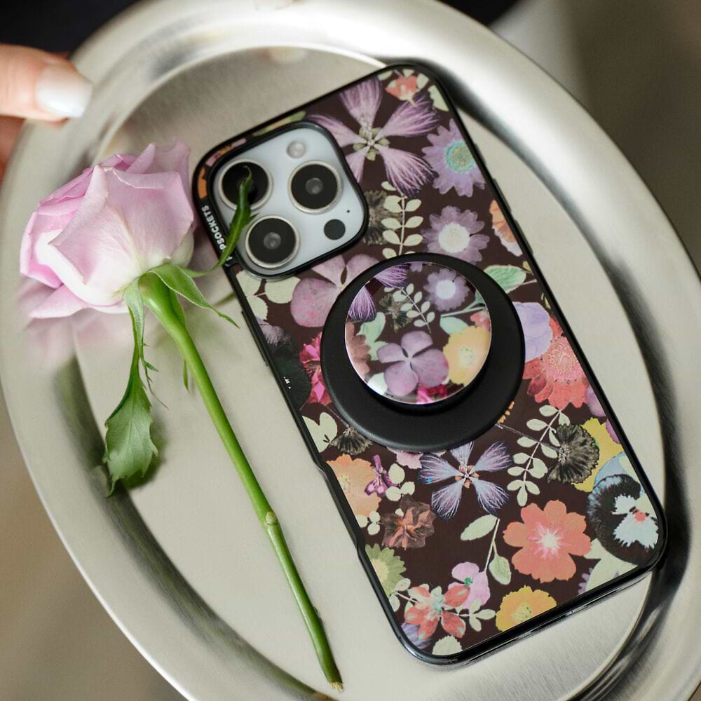 Pressed Flower After Dark — MagSafe PopGrip - US 85414