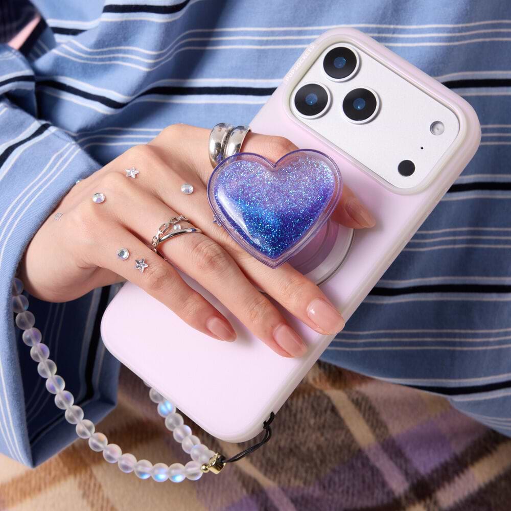 Tidepool Squishy Heart Lavender — MagSafe PopGrip - US 45427