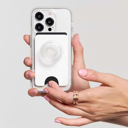 White Clear — MagSafe PopWallet+ - US 12185