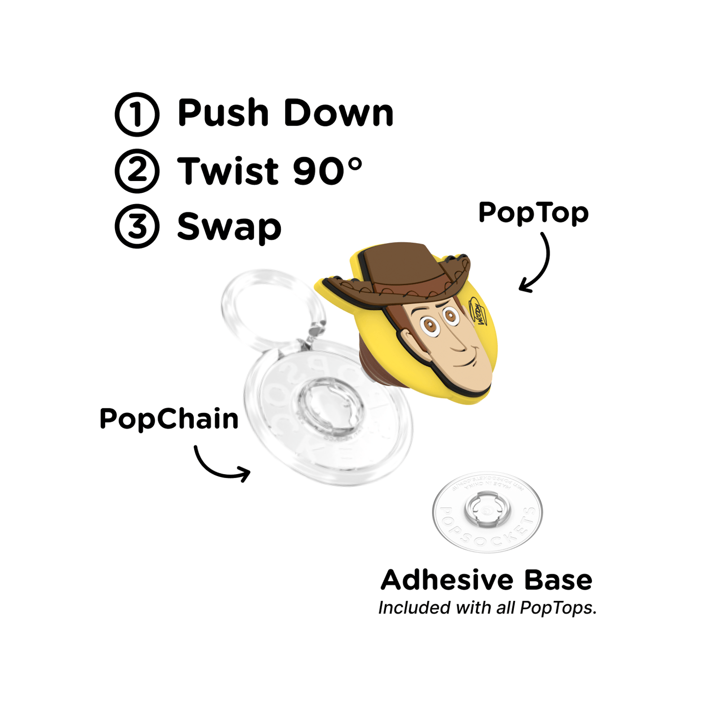 PopOut Toy Story Woody —  PopTop - US 55695